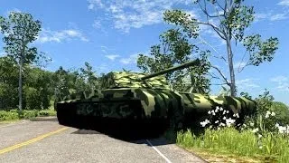 BeamNG.Drive Mod : Tank (Crash test)