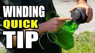 Greenworks 60V String Trimmer Review | Quick Wind Head and Good Balance