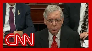 McConnell changes impeachment rule after GOP senators insist