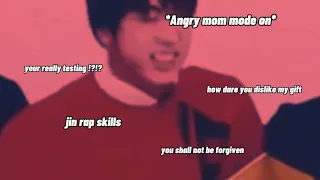 BTS JIN being  A dad of 6 kidss...