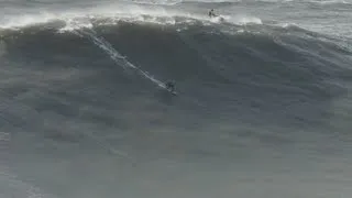 Tow-in Surfing in Portugal - Giant Waves of Nazaré