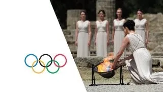 Lighting of Olympic flame sparks start of Sochi 2014 Olympic Torch Relay