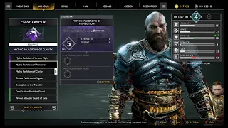 God of War (2018) All Armor Sets Showcase