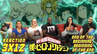 My Hero Academia - 3x12 End of the Beginning, Beginning of the End - Group Reaction