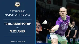 Toma Junior Popov (FRA) vs Alex Lanier (FRA) | FULL MATCH