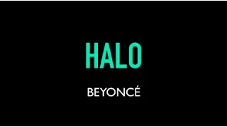 Beyoncé - Halo Karaoke Instrumental Lyrics On Screen SLOWER