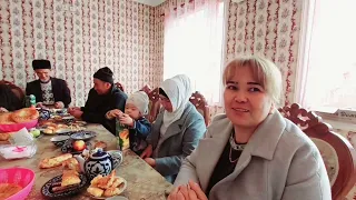 Тугулган кунга. Кыргызстандан мехмонлар келишти .....