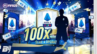 INSANE TOTS PACKED! 100 X SERIE A UPGRADE PACKS!  | FIFA 20 ULTIMATE TEAM