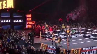 WWE WORLDS COLLIDE NXT VS NXT UK VLOG ALL MATCHES