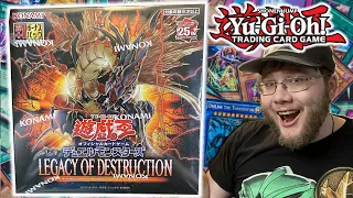 Konami's NEWEST Set! Yu-Gi-Oh! Legacy of Destruction Unboxing!