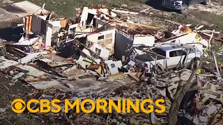 Communities look to rebuild after deadly outbreak of powerful tornadoes in Oklahoma