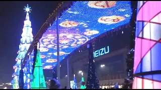 Новый год Харьков 31 декабря 2018 и 1 января 2019 площадь Свободы