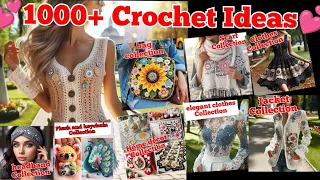 CUTE Mandala Crochet Collection/Fashion Bag and Dress Knitted #crochet #mandala#knitting #bag #dress
