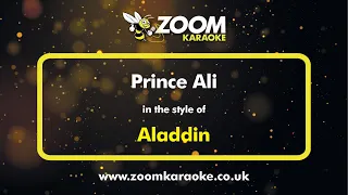 Aladdin - Prince Ali - Karaoke Version from Zoom Karaoke