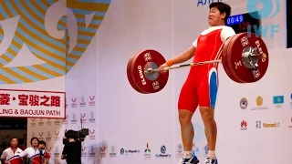 Women 69KG A Snatch 2014 World Weightlifting Championships