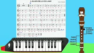 2 - Il blues dello zio Jake - Impara a suonare il flauto e la melodica