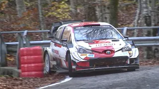 ACI Rally Monza 2021 - Evans / Martin Testing Toyota Yaris WRC Plus [HD]