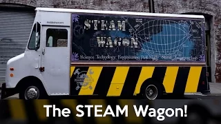 The Steam Wagon | A mobile learning lab!
