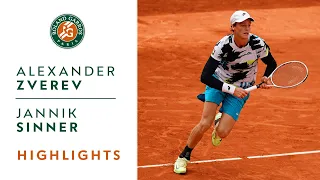 Alexander Zverev vs Jannik Sinner - Round 4 Highlights I Roland-Garros 2020