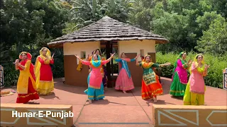 Giddha Boliyan | Punjabi Folk Dance | Ladies Sangeet Wedding Dance | Hunar-E-Punjab Group | Sydney