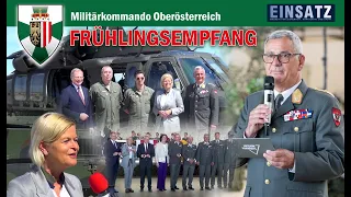 EINSATZ Magazin | „Parade vorwärts g’schaut“ - FRÜHLINGSEMPFANG des OÖ Militärkommandanten