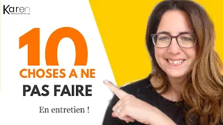 Entretien d’embauche : 10 erreurs à ne pas faire pour le réussir (avecexemples)