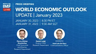 World Economic Outlook Update Press Briefing, January 2023