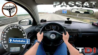 2005 VW Passat B5 1.9 TDI (130 KM) | V-MAX, 0-100 km/h. Próba autostradowa. AUTOBAHN.