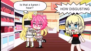 Gachaclub - what if UWU cat met a karen - *UWU cat VS Karen* ( read pin comment )