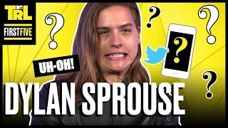 Dylan Sprouse’s Early Twitpics Were Full Of ‘Weird S--t’ | First Five | MTV