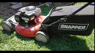 How to Start Snapper Self-Propelled Lawnmower
