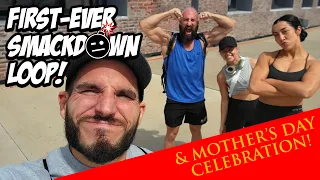 OUR FIRST SMACKDOWN + MOTHER'S DAY CELEBRATION! || WWE Smackdown and Weekend Live Event Vlog