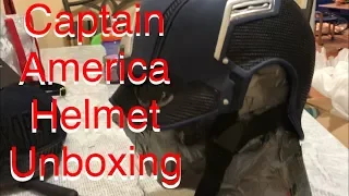 Captain America helmet unboxing and review