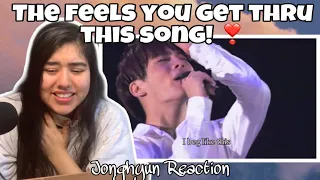 REACTING TO "Jonghyun (SHINee) - Y si fuera Ella (Eng sub)" | JONGHYUN REACTION
