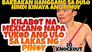 KINTATAKUTAN na CHAMPION NAPA TUKOD ang ULO sa LAKAS ng PINOY | MEXICANO KNOCKOUT ARTIST GINIBA