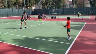 Philip Bogomolny, 7 years old, tennis prodigy