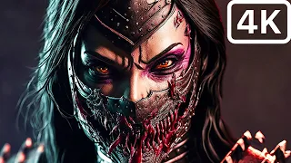 Mortal Kombat 1 How Mileena Got infected with Tarkat Disease and Turned into a Monster - 4K Ultra HD