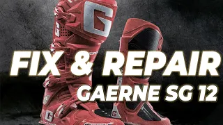 GAERNE SG 12 FIX AND REPAIR | REPAIR | STRAPS HOLD REPAIR | РЕМОНТ ЗАСТЕЖКИ