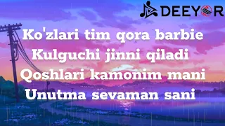 Ko'zlari tim qora barbie | #PREMYERA | #KARAOKE | #text