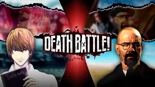 Death battle fan made trailer- light yagami vs Walter white