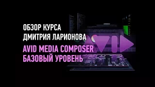 Avid Media Composer. Базовый уровень. 2017. Дмитрий Ларионов