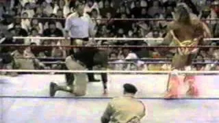 Sgt Slaugher vs Ultimate Warrior .wmv