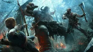 Кратос против Бальдра.Клип God of War 4 (Skillet - Monster)