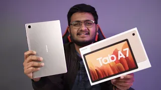 Samsung Tab A7 Unboxing | "BUDGET" Tablet of Samsung!