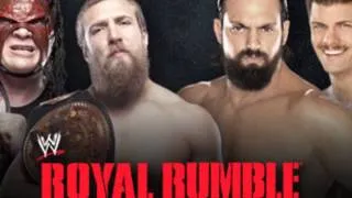 WWE Royal Rumble 2013 Official Match Card (HQ)