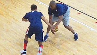 Steph Curry SHOWS Out At USA Practice With KD, LeBron, Westbrook, Etc!