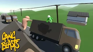 GANG BEASTS - Hit and Run [Father and Son Gameplay]