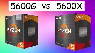 AMD Ryzen 5 5600G Review // Ryzen 5 5600G or Ryzen 5 5600X ? 3400G vs 5600G Gaming Performance !