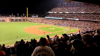 Last game at Pac Bell Park AT&T