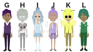 Alphabet Lore Letters as Humans in Vyond